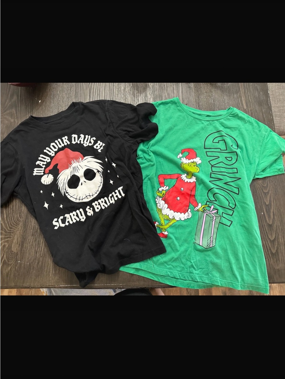 Holiday Graphic Tees for Kids (lot of 2)